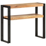 vidaXL Masă consolă, 90x30x75 cm, lemn masiv de acacia vidaXL Masă consolă, 90x30x75 cm, lemn masiv de acacia