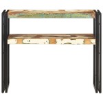 vidaXL Masă consolă, 90x30x75 cm, lemn masiv reciclat vidaXL Masă consolă, 90x30x75 cm, lemn masiv reciclat