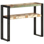 vidaXL Masă consolă, 90x30x75 cm, lemn masiv reciclat vidaXL Masă consolă, 90x30x75 cm, lemn masiv reciclat