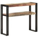 vidaXL Masă consolă, 90x30x75 cm, lemn masiv reciclat vidaXL Masă consolă, 90x30x75 cm, lemn masiv reciclat
