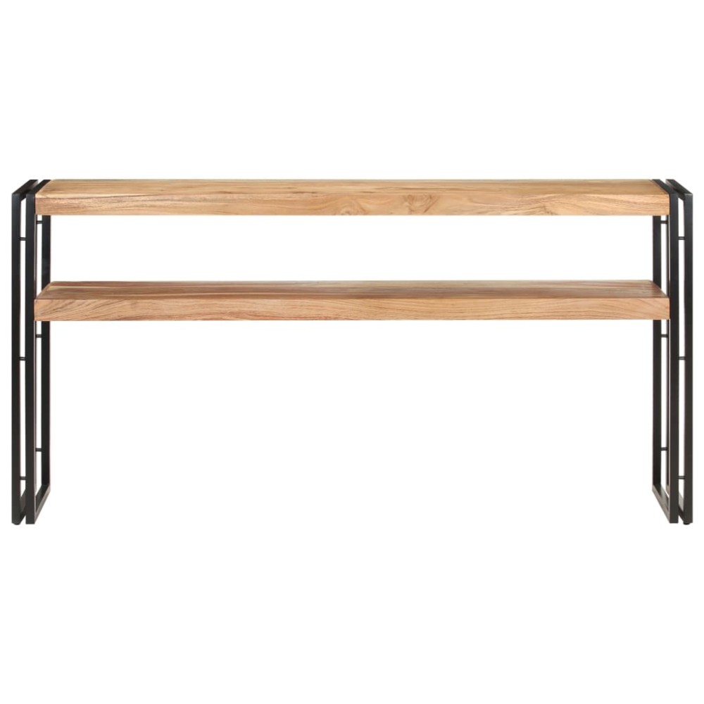 vidaXL Masă consolă, 150x30x75 cm, lemn masiv de acacia