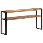 vidaXL Masă consolă, 150x30x75 cm, lemn masiv de acacia vidaXL Masă consolă, 150x30x75 cm, lemn masiv de acacia