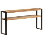 vidaXL Masă consolă, 150x30x75 cm, lemn masiv de acacia vidaXL Masă consolă, 150x30x75 cm, lemn masiv de acacia