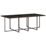 vidaXL Set mobilier de grădină, 13 piese, maro, cu perne, poliratan vidaXL Set mobilier de grădină, 13 piese, maro, cu perne, poliratan