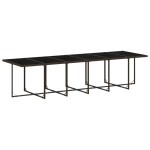 vidaXL Set mobilier de grădină, 13 piese, maro, cu perne, poliratan