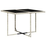 vidaXL Set mobilier grădină cu perne, 9 piese, gri deschis, poliratan vidaXL Set mobilier grădină cu perne, 9 piese, gri deschis, poliratan