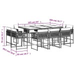 vidaXL Set mobilier grădină cu perne, 11 piese bej combinat poliratan vidaXL Set mobilier grădină cu perne, 11 piese bej combinat poliratan