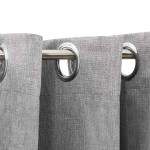 vidaXL Draperii opace, aspect in, cu ocheți, 2 buc., gri, 140x175 cm vidaXL Draperii opace, aspect in, cu ocheți, 2 buc., gri, 140x175 cm