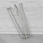 vidaXL Perdele opace aspect pânză, cârlige, 2 buc. gri, 140x225 cm vidaXL Perdele opace aspect pânză, cârlige, 2 buc. gri, 140x225 cm