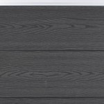 vidaXL Set panouri pentru gard, gri, 353x186 cm, WPC
