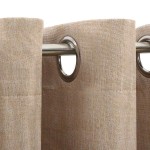 vidaXL Perdele opace, aspect pânză, cu ocheți, 2 buc, bej, 140x175 cm vidaXL Perdele opace, aspect pânză, cu ocheți, 2 buc, bej, 140x175 cm