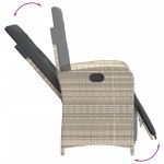 vidaXL Set mobilier grădină cu perne, 9 piese, gri deschis, poliratan vidaXL Set mobilier grădină cu perne, 9 piese, gri deschis, poliratan