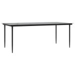 vidaXL Set mobilier pentru grădină, 7 piese, cu perne, bej, poliratan vidaXL Set mobilier pentru grădină, 7 piese, cu perne, bej, poliratan