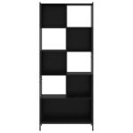 vidaXL Bibliotecă, negru, 72x28x172 cm, lemn prelucrat vidaXL Bibliotecă, negru, 72x28x172 cm, lemn prelucrat