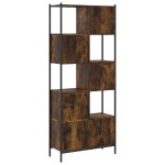 vidaXL Bibliotecă, stejar fumuriu, 72x28x172 cm, lemn prelucrat vidaXL Bibliotecă, stejar fumuriu, 72x28x172 cm, lemn prelucrat