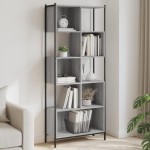 vidaXL Bibliotecă, gri sonoma, 72x28x172 cm, lemn prelucrat vidaXL Bibliotecă, gri sonoma, 72x28x172 cm, lemn prelucrat
