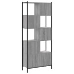 vidaXL Bibliotecă, gri sonoma, 72x28x172 cm, lemn prelucrat vidaXL Bibliotecă, gri sonoma, 72x28x172 cm, lemn prelucrat