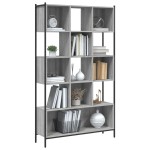 vidaXL Bibliotecă, gri sonoma, 102x28x172 cm, lemn prelucrat vidaXL Bibliotecă, gri sonoma, 102x28x172 cm, lemn prelucrat