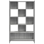 vidaXL Bibliotecă, gri sonoma, 102x28x172 cm, lemn prelucrat vidaXL Bibliotecă, gri sonoma, 102x28x172 cm, lemn prelucrat
