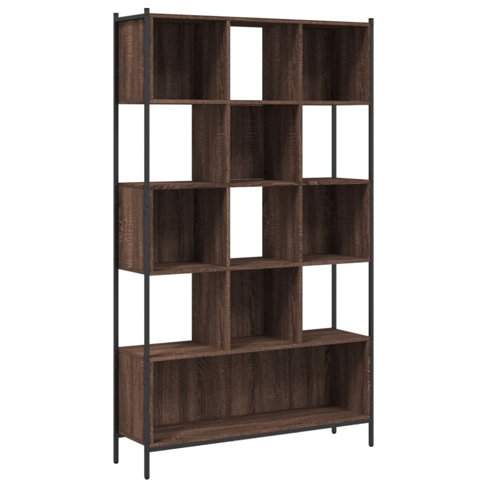 vidaXL Bibliotecă, stejar maro, 102x28x172 cm, lemn prelucrat