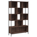 vidaXL Bibliotecă, stejar maro, 102x28x172 cm, lemn prelucrat
