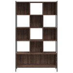 vidaXL Bibliotecă, stejar maro, 102x28x172 cm, lemn prelucrat