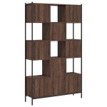 vidaXL Bibliotecă, stejar maro, 102x28x172 cm, lemn prelucrat
