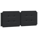 vidaXL Cadru de pat cu lumini LED, negru, 120x200 cm, piele ecologică vidaXL Cadru de pat cu lumini LED, negru, 120x200 cm, piele ecologică