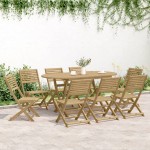 vidaXL Scaune grădină pliante 8 buc. 48,5x61,5x87 cm lemn masiv acacia vidaXL Scaune grădină pliante 8 buc. 48,5x61,5x87 cm lemn masiv acacia