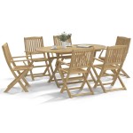 vidaXL Scaune grădină pliabile 6 buc. 54,5x58x90 cm lemn masiv acacia vidaXL Scaune grădină pliabile 6 buc. 54,5x58x90 cm lemn masiv acacia