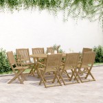 vidaXL Scaune grădină pliabile 8 buc. 54,5x58x90 cm lemn masiv acacia vidaXL Scaune grădină pliabile 8 buc. 54,5x58x90 cm lemn masiv acacia