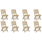 vidaXL Scaune grădină pliabile 8 buc. 48,5x57x90 cm lemn masiv acacia vidaXL Scaune grădină pliabile 8 buc. 48,5x57x90 cm lemn masiv acacia