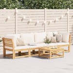 vidaXL Set mobilier de grădină cu perne, 4 piese, lemn masiv de acacia vidaXL Set mobilier de grădină cu perne, 4 piese, lemn masiv de acacia