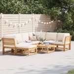 vidaXL Set mobilier grădină cu perne, 8 piese, lemn masiv acacia vidaXL Set mobilier grădină cu perne, 8 piese, lemn masiv acacia