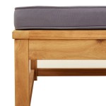 vidaXL Set mobilier grădină cu perne, 6 piese, lemn masiv acacia