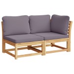 vidaXL Set mobilier grădină cu perne, 6 piese, lemn masiv acacia vidaXL Set mobilier grădină cu perne, 6 piese, lemn masiv acacia