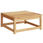 vidaXL Set mobilier grădină cu perne, 7 piese, lemn masiv acacia