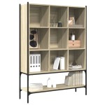 vidaXL Bibliotecă, stejar sonoma, 102x30x141,5 cm, lemn prelucrat vidaXL Bibliotecă, stejar sonoma, 102x30x141,5 cm, lemn prelucrat