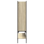 vidaXL Bibliotecă, stejar sonoma, 102x30x141,5 cm, lemn prelucrat vidaXL Bibliotecă, stejar sonoma, 102x30x141,5 cm, lemn prelucrat