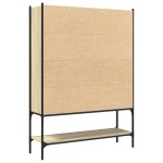 vidaXL Bibliotecă, stejar sonoma, 102x30x141,5 cm, lemn prelucrat vidaXL Bibliotecă, stejar sonoma, 102x30x141,5 cm, lemn prelucrat