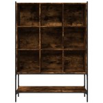 vidaXL Bibliotecă, stejar fumuriu, 102x30x141,5 cm, lemn prelucrat vidaXL Bibliotecă, stejar fumuriu, 102x30x141,5 cm, lemn prelucrat