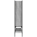 vidaXL Bibliotecă, gri sonoma, 102x30x141,5 cm, lemn prelucrat vidaXL Bibliotecă, gri sonoma, 102x30x141,5 cm, lemn prelucrat