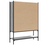 vidaXL Bibliotecă, gri sonoma, 102x30x141,5 cm, lemn prelucrat vidaXL Bibliotecă, gri sonoma, 102x30x141,5 cm, lemn prelucrat
