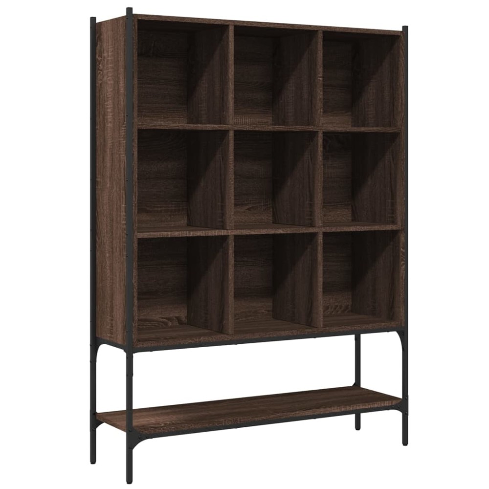 vidaXL Bibliotecă, stejar maro, 102x30x141,5 cm, lemn prelucrat