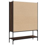 vidaXL Bibliotecă, stejar maro, 102x30x141,5 cm, lemn prelucrat