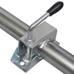 vidaXL Roată de manevră 48 mm cu 1 clemă despicată și pene de roată vidaXL Roată de manevră 48 mm cu 1 clemă despicată și pene de roată