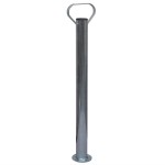 vidaXL Roată manevră remorcă 60 mm 2 tub susținere/2 cleme despicate vidaXL Roată manevră remorcă 60 mm 2 tub susținere/2 cleme despicate