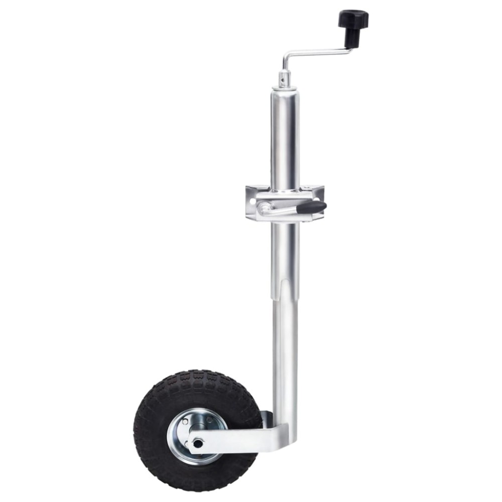 vidaXL Roată manevră 48 mm 2 tub susținere/3 cleme despicate