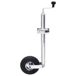 vidaXL Roată manevră 48 mm 2 tub susținere/3 cleme despicate vidaXL Roată manevră 48 mm 2 tub susținere/3 cleme despicate
