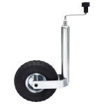vidaXL Roată de manevră 48 mm cu 1 clemă despicată și pene de roată vidaXL Roată de manevră 48 mm cu 1 clemă despicată și pene de roată